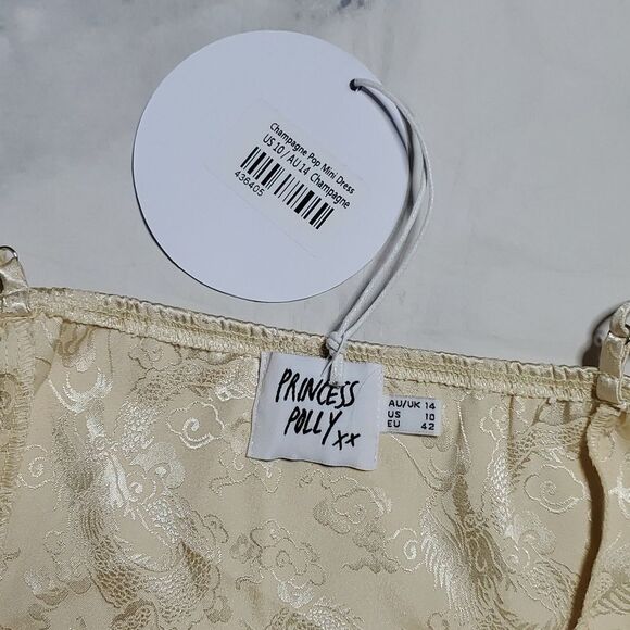Princess Polly Champagne Pop Mini Dress - Picture 5 of 8